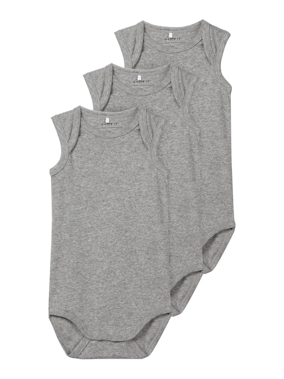 NBNBODY Bodystocking - Grey Melange